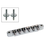 Boston B-161-N brug voor e-gitaar, "tune'o matic", nikkel, stud spacing 74,0mm, stud diam 4,0mm
