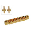 Boston B-161-G brug voor e-gitaar, "tune'o matic", goud, stud spacing 74,0mm, stud diam 4,0mm