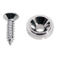 Boston SH-3-C string retainer, button model, with screw, diameter 10mm, height 5mm, chrome