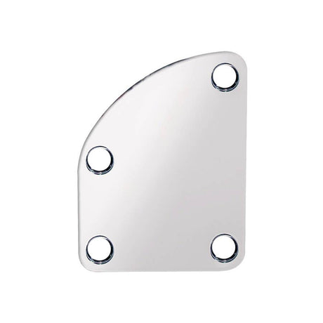 Boston NP-76-C neck mounting plate, 64,5x51,4mm, for contoured body heel, chrome