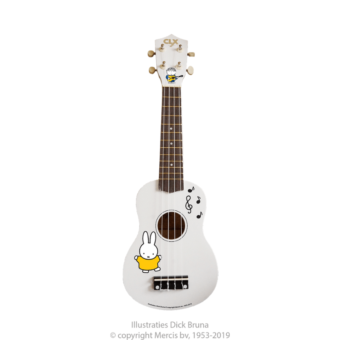 CLX Calista met Nijntje print sopraan ukulele