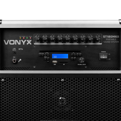 Vonyx ST180 Draagbaar geluidssysteem 12'' 450W