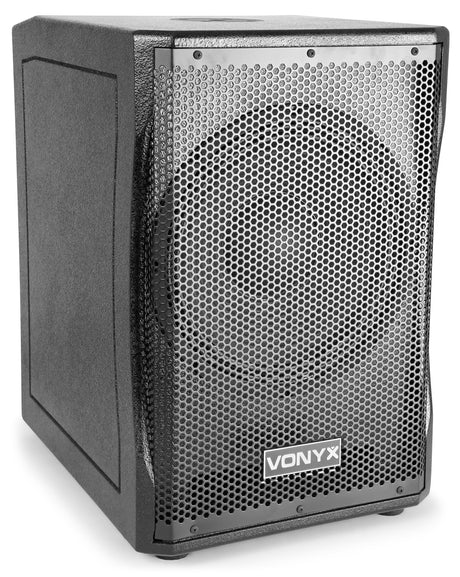 VONYX VX1200 750W Kolom Geluidssysteem met 12 inch Subwoofer en 4x 4,5 inch Drivers