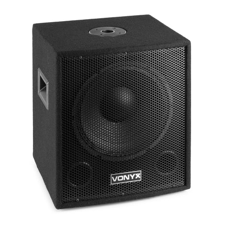 VONYX VX0812BT 2.1 Actieve Speakerset met 12 inch Subwoofer, Bluetooth en 8 inch Satellietspeakers