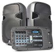 Vonyx PSS302 Draagbare geluidsset 10" SD/USB/MP3/BT met statieven