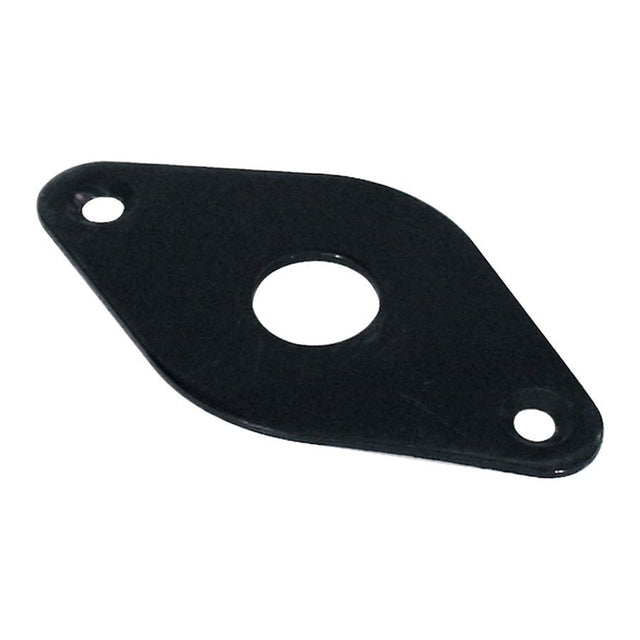 Boston JP-6-B jack plate, diamond shape, slanted metal, black