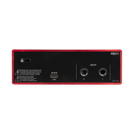 Power Dynamics PDX11 PDX Series USB Audio Interface - 24 bit 192 kHz