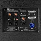 Power Dynamics PDY215SM Actieve Stage Monitor 800W met 15 inch Woofer en Bi-Amp Versterker
