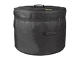 Boston DB-20-B Bassdrum gigbag 20", zwart cordura, 10 mm gevoerd