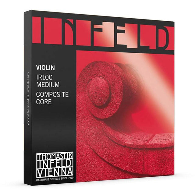 Thomastik Infeld TH-IR-100 violin string set 4/4 red, composite core