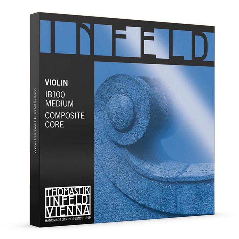 Thomastik Infeld TH-IB-100 violin string set 4/4 blue, composite core