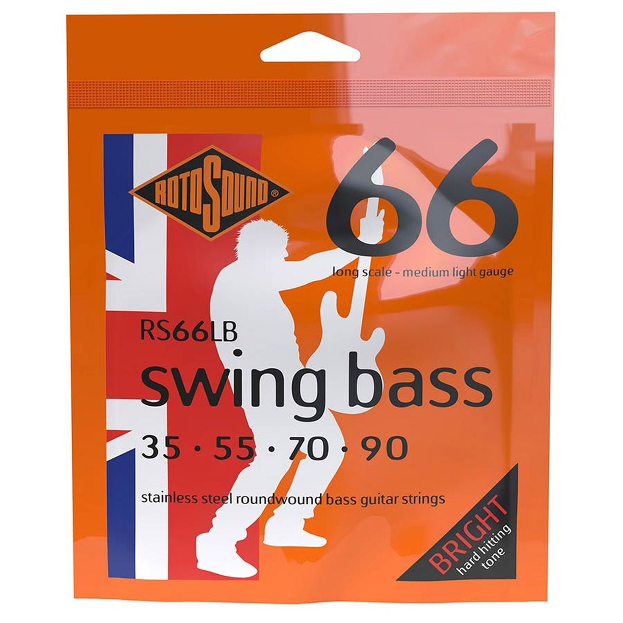 Rotosound RS66LB Swing Bass 66 snarenset basgitaar