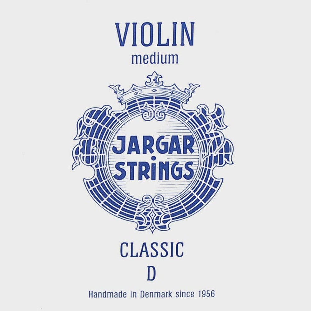 Jargar JVI-D-BL violin string D-3, medium, flexi-metal