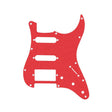 Boston ST3SSH-SR pickguard, Stallion, 3 ply, SSH, sparkling red