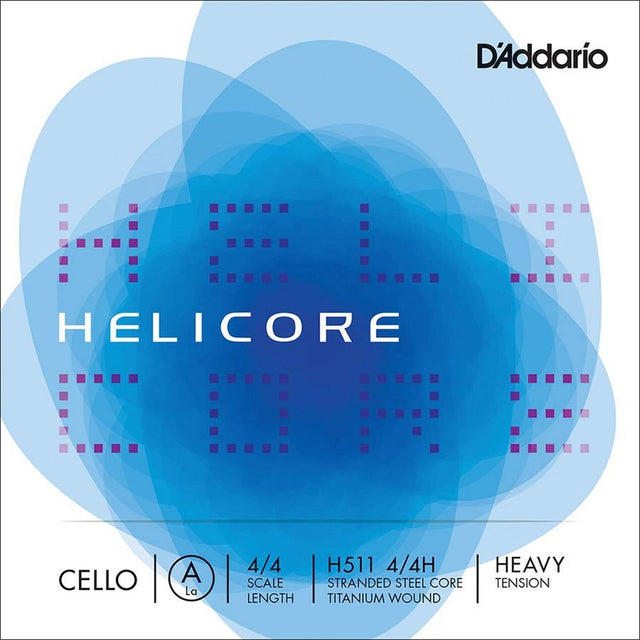 D'Addario H511-44H cello string A-1 4/4, heavy, titanium