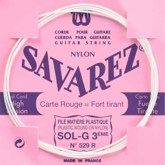 Savarez 529-R G-3 snaar, plastic wound