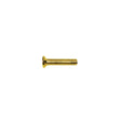 Boston PS-01-GD pickup bolt, 2,6x12mm, 12pcs, flat countersunk, gold