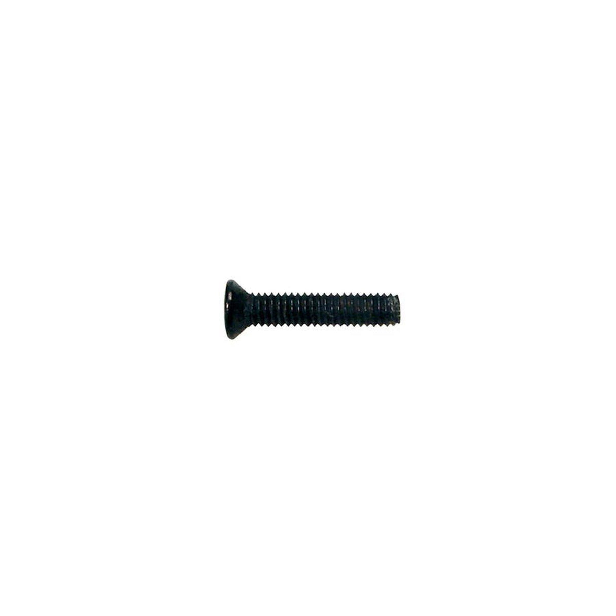 Boston PS-01-BK pickup bolt, 2,6x12mm, 12pcs, flat countersunk, black