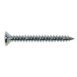 Boston TS-04-N screw, 4,5x45mm, 12pcs, oval countersunk, tapping, for neck mount, nickel