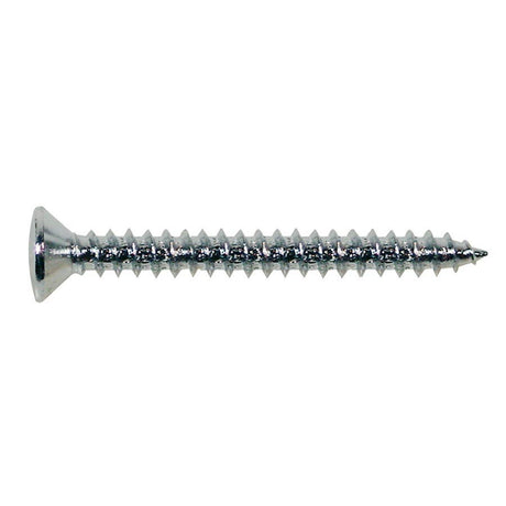 Boston TS-04-N screw, 4,5x45mm, 12pcs, oval countersunk, tapping, for neck mount, nickel