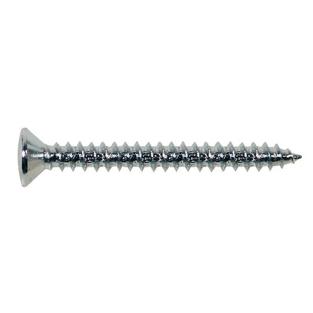 Boston TS-04-N screw, 4,5x45mm, 12pcs, oval countersunk, tapping, for neck mount, nickel