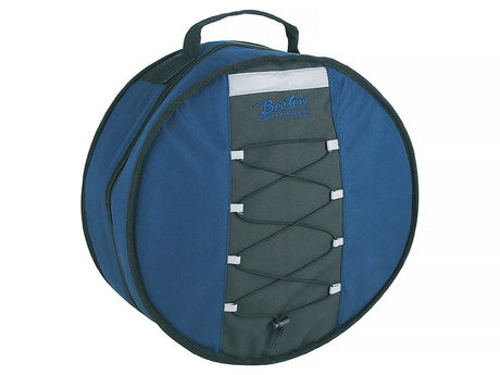 Boston DBL-1465-S Deluxe gigbag voor snaartrom 14"x 6.5", zwart-blauw, 15 mm gevoerd hardfoam