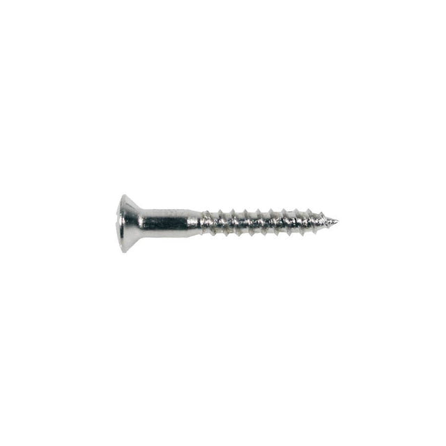 Boston WS-14-C screw, 2,4x16mm, 12pcs, oval countersunk, for HB pu ring long, chrome