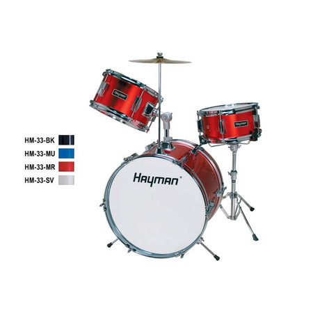 Hayman HM-33 Junior Series 3-delig drumstel