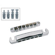 Boston BT-168-C brug and tailpiece set, 12-snarig, chroom, met studs