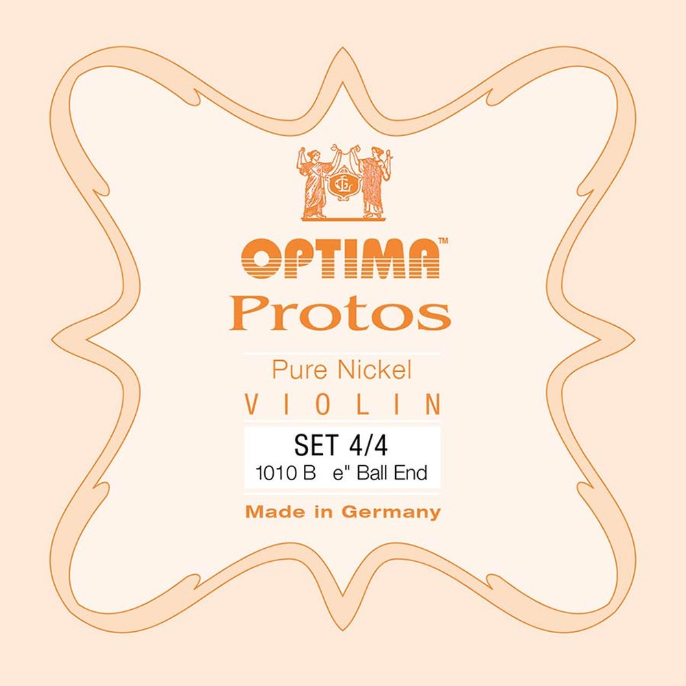 Optima 1010-44 string set for violin 4/4, steel/chromesteel