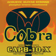 Cobra CAPB-10-X snaren set acoustic, phosphor bronze wound extra light, 010-014-023-030-039-047