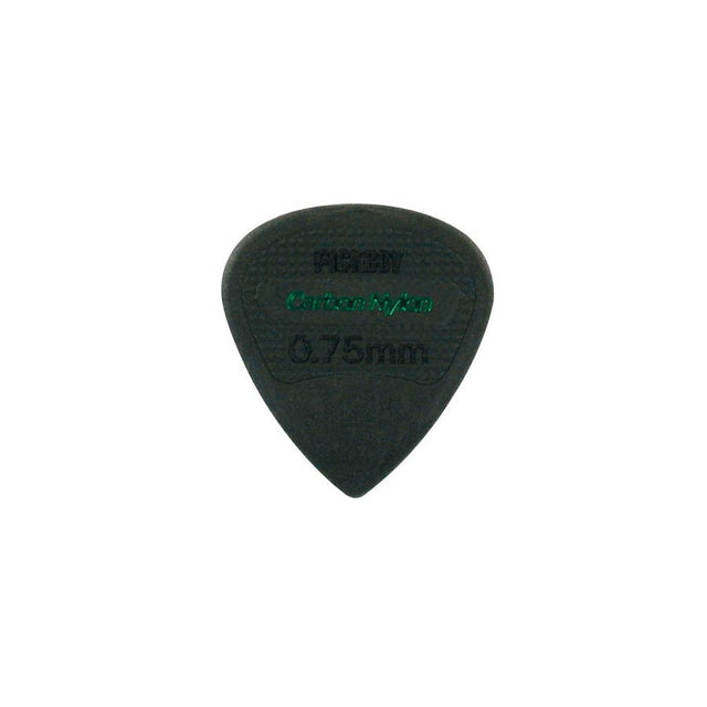 Pickboy GP200-075 0.75 mm. plectra, carbon graphite, 50-pack