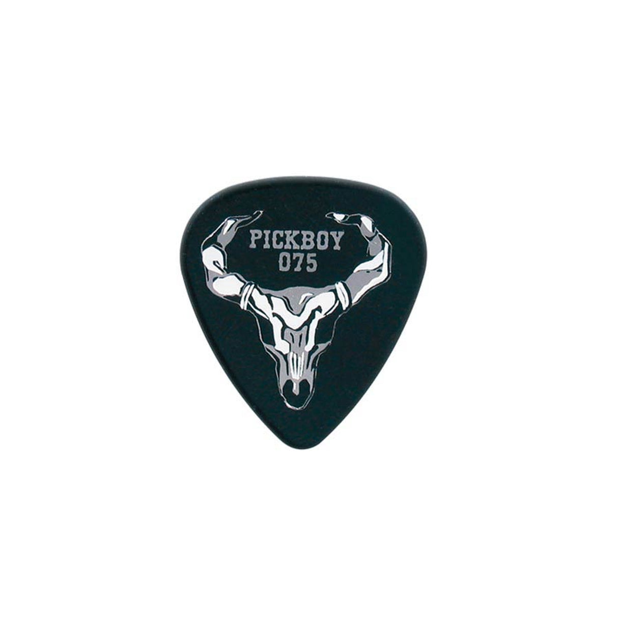 Pickboy GP2145-075 0.75 mm. plectra met "buffalo"-design, 50-pack