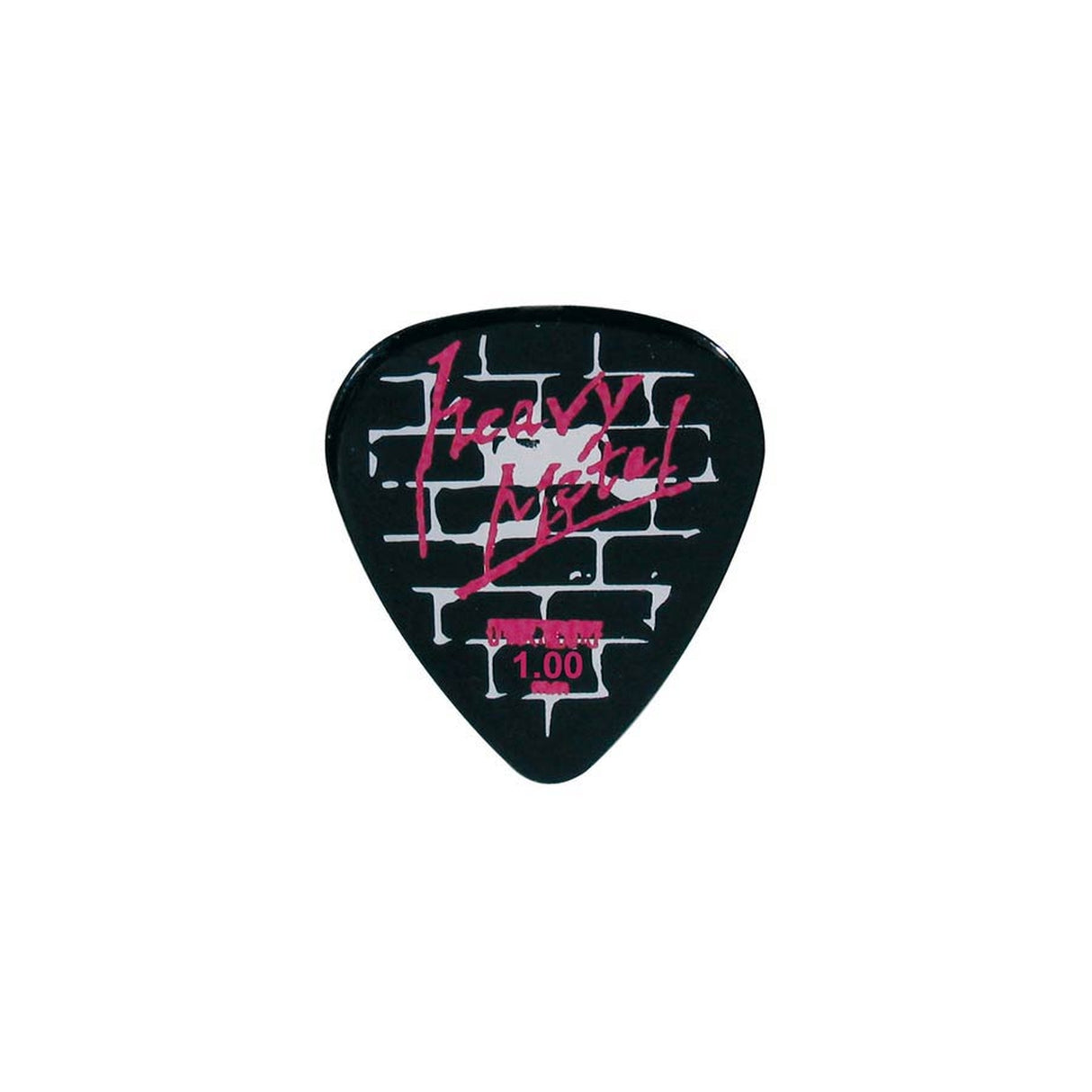 Pickboy GP698-100 1.00 mm. plectra met "the wall"-design, 50-pack