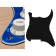 Boston ST-300-PBU pickguard, Stallion, no holes only screw holes , 3 ply, pearl blue