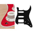 Boston ST-223-SRD pickguard, Stallion, SSH, 3 pot holes, 3-5 switch, 2 ply, sparkling red