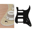 Boston ST-222-SGD pickguard, Stallion, SSH, 2 pot holes, 3-5 switch, 2 ply, sparkling gold