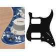 Boston ST-333-PV pickguard, Stallion, HH, 3 pot holes, 3-5 switch, 3 ply, pearl violet