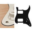 Boston ST-332-VW pickguard, Stallion, HH, 2 pot holes, 3-5 switch, 3 ply, vintage white