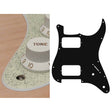 Boston ST-232-SCH pickguard, Stallion, HH, 2 pot holes, 3-5 switch, 2 ply, sparkling champagne