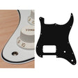 Boston ST-344-W pickguard, Stallion, H, 2 pot holes, 3 ply, white