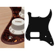 Boston ST-244-TBP pickguard, Stallion, H, 2 pot holes, 2 ply, tortoise brown pearl