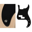 Boston PB-115-B pickguard, Puncher bass, standard, 1 ply, black