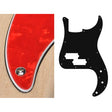 Boston PB-315-PR pickguard, Puncher bass, standard, 3 ply, pearl red