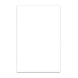 Boston PG-134-W pickguard material, 1 ply, 45x29cm, white