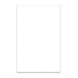 Boston PG-334-W pickguard material, 3 ply, 45x29cm, white