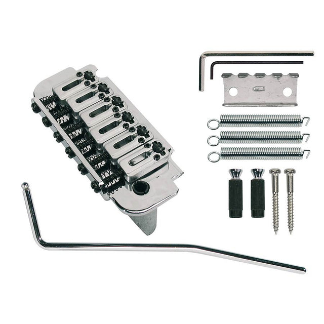 Boston T-350-C tremolo Stallion, pitch 10,8mm, with 2 studs, roller saddles, chrome