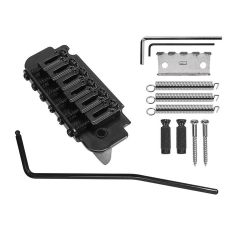 Boston T-350-B tremolo Stallion, pitch 10,8mm, with 2 studs, roller saddles, black