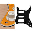 Boston ST-323-PY pickguard, Stallion, SSH, 3 pot holes, 3-5 switch, 3 ply, pearl yellow