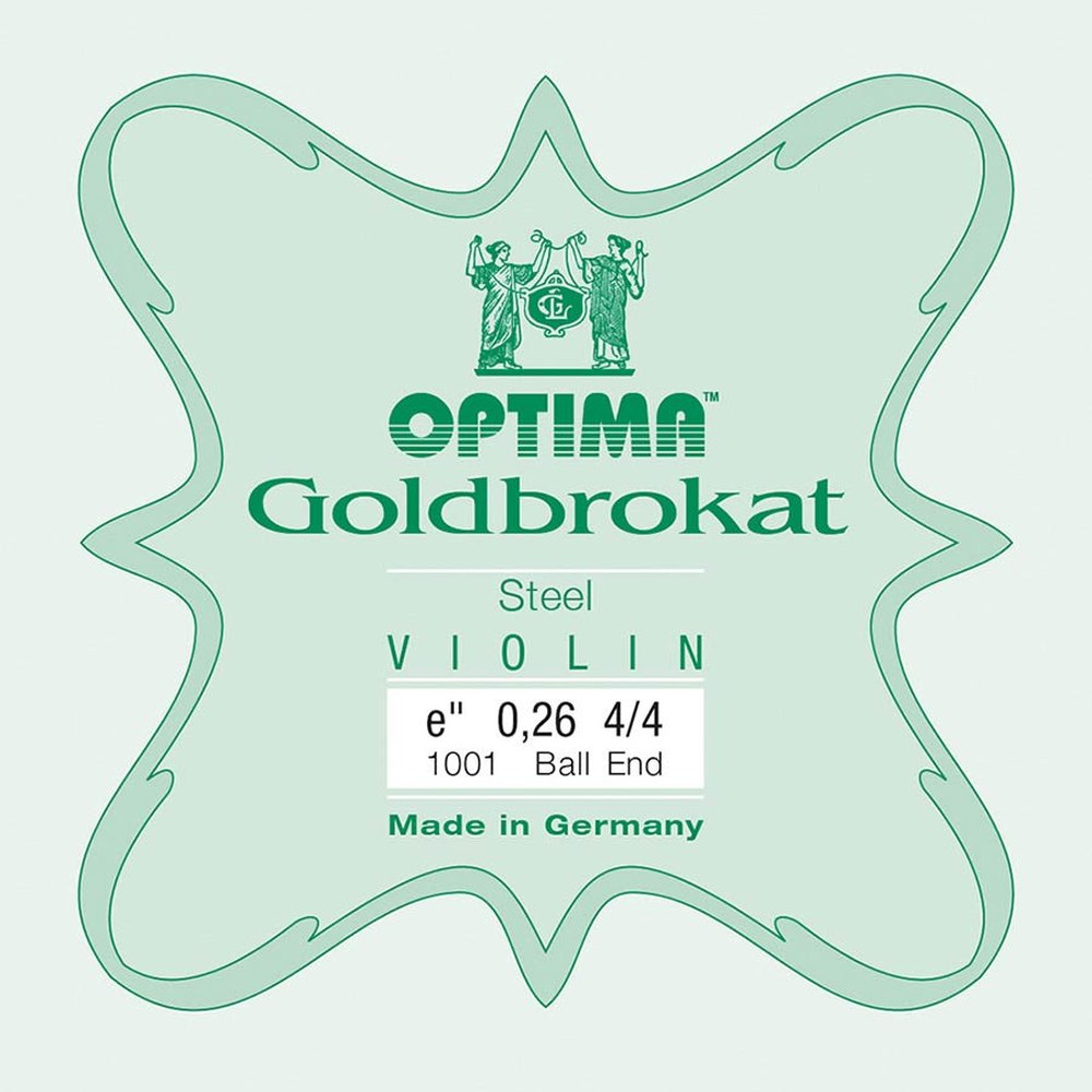 Optima 1001-MB E-1 string for violin 4/4, steel, ball end